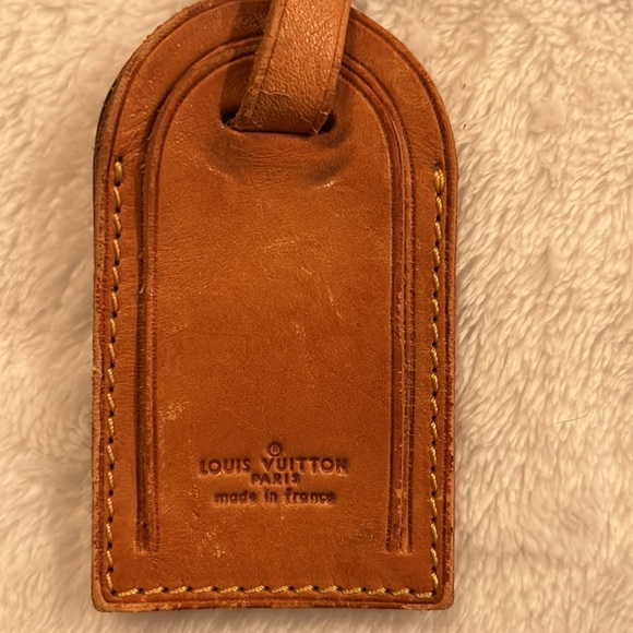 Authentic Louis Vuitton Luggage Tag and Poinette - Picture 2 of 5
